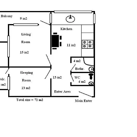 Cleopatra Apartament *